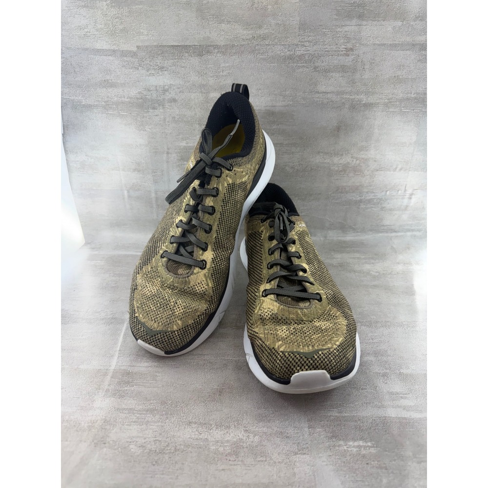 Hoka One One Men Hupana ADLG Olive Gold Camo Running Shoes 1014798 Size 11